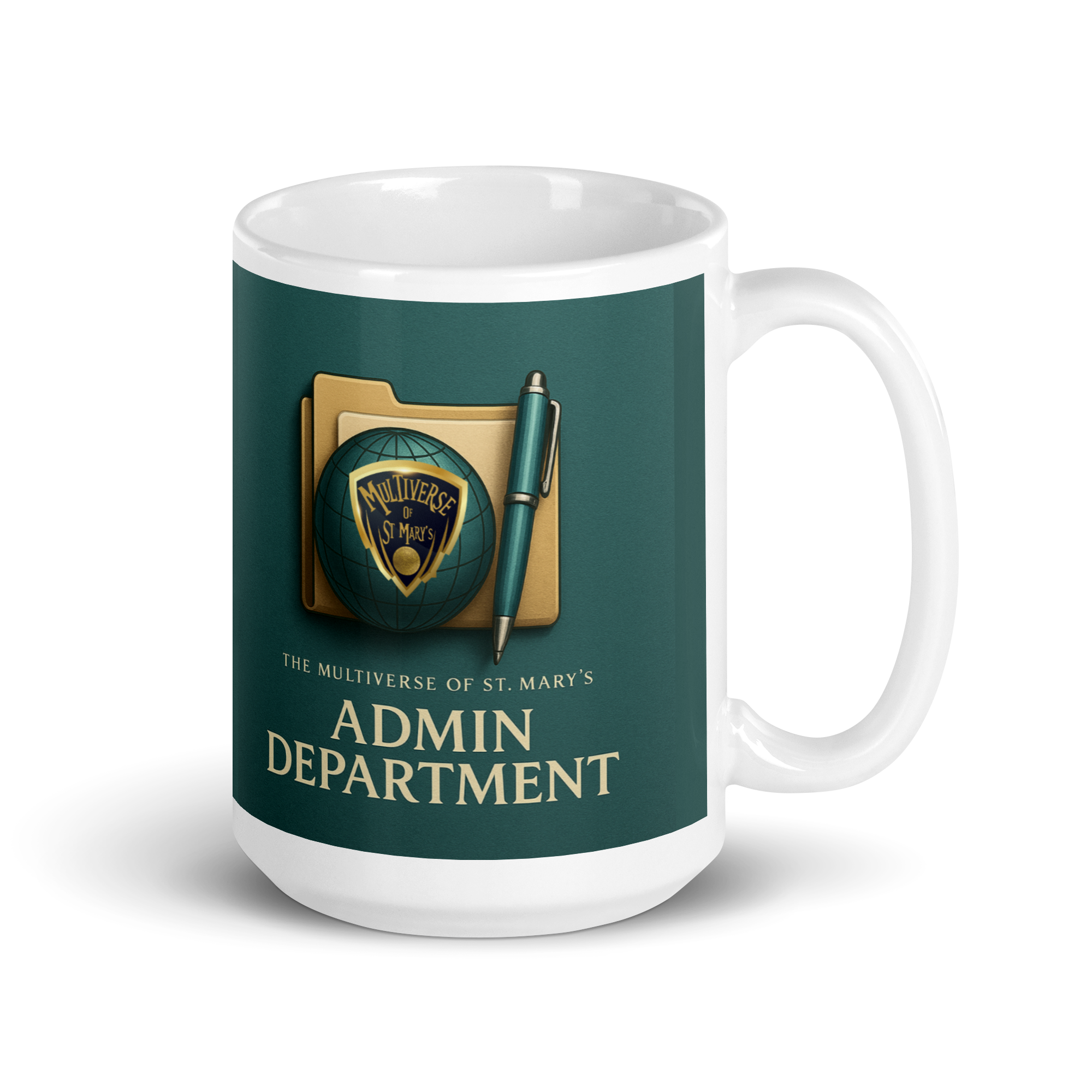 Multiverse Admin Department glossy mug (in 3 sizes) - Image 5