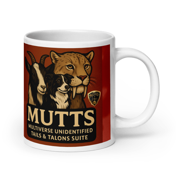 Multiverse MUTTS Department glossy mug