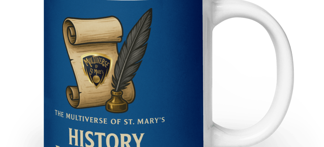 Multiverse History Department glossy mug (in 3 sizes)