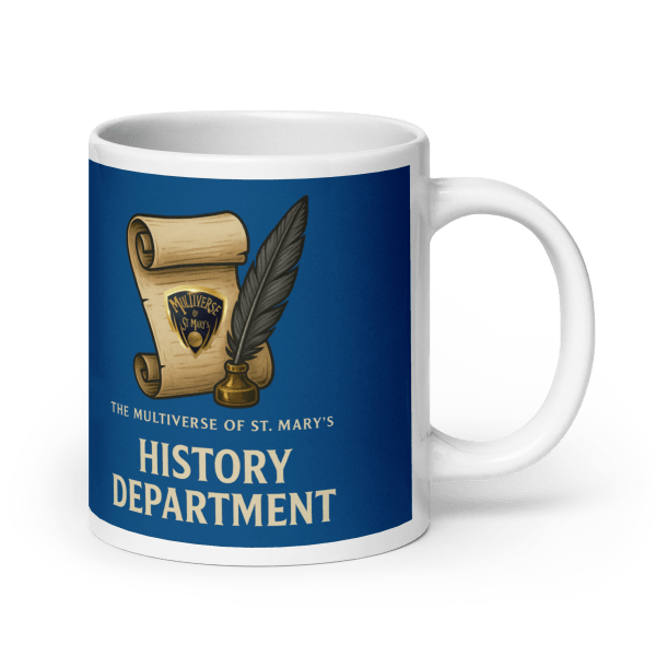 Multiverse History Department glossy mug (in 3 sizes)