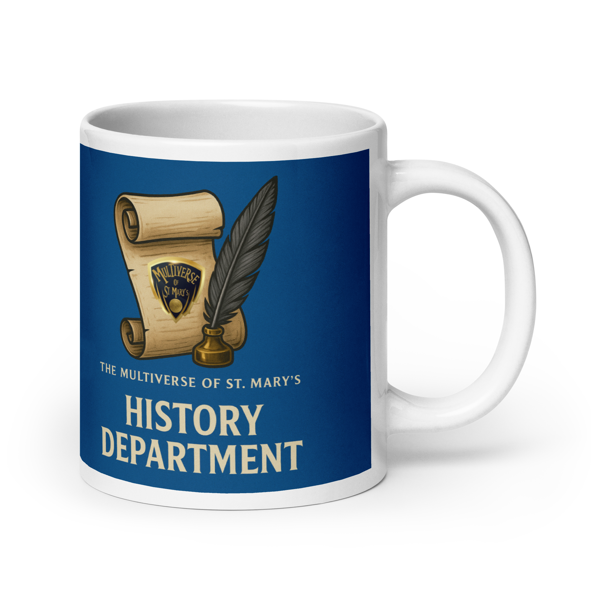 Multiverse History Department glossy mug (in 3 sizes)