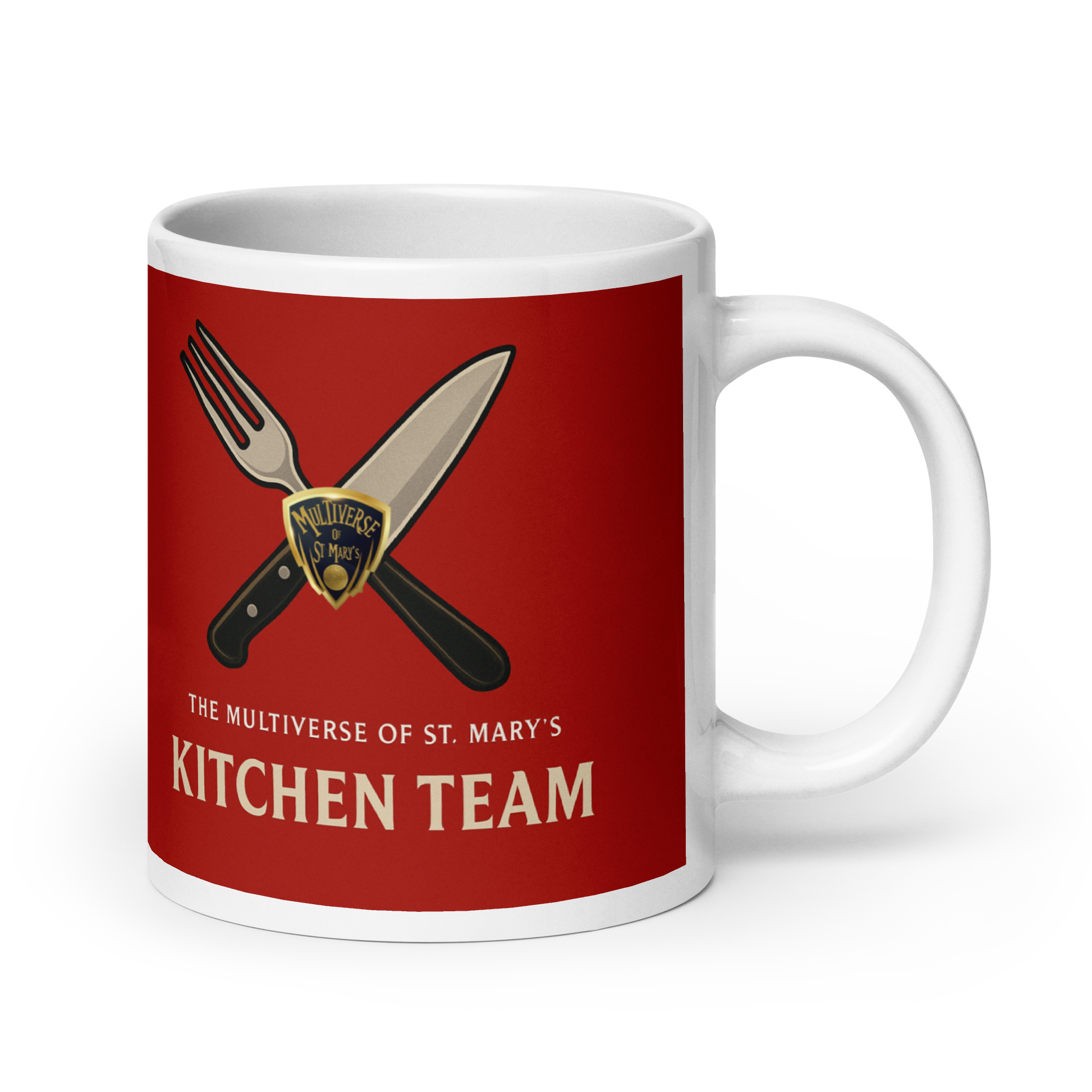 Multiverse Kitchen Department glossy mug (In 3 Sizes)