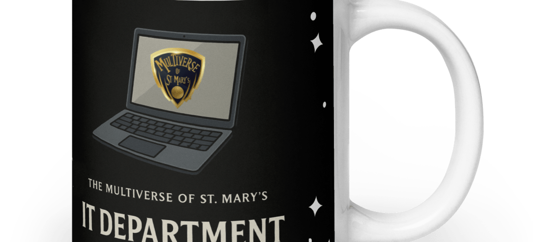 Multiverse IT Department glossy mug (in 3 Sizes)