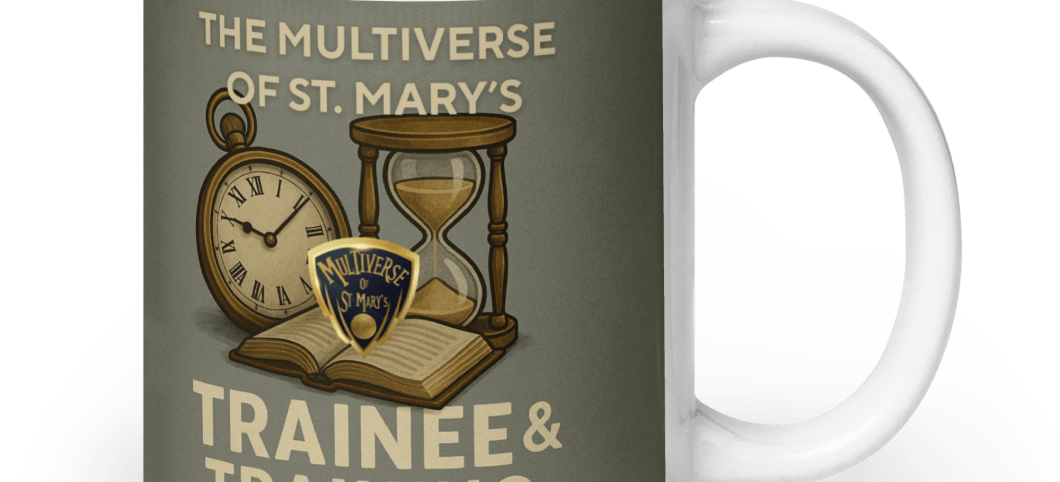 Multiverse Training and Trainee Department glossy mug (in 3 Sizes)
