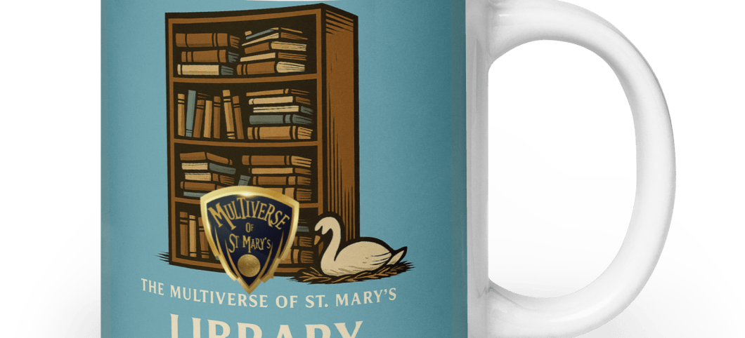 Multiverse Library Team glossy mug