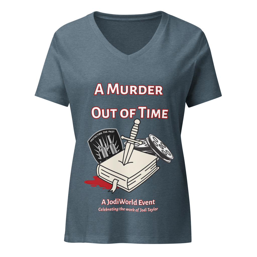 A Murder Out of Time - Women’s relaxed v-neck t-shirt
