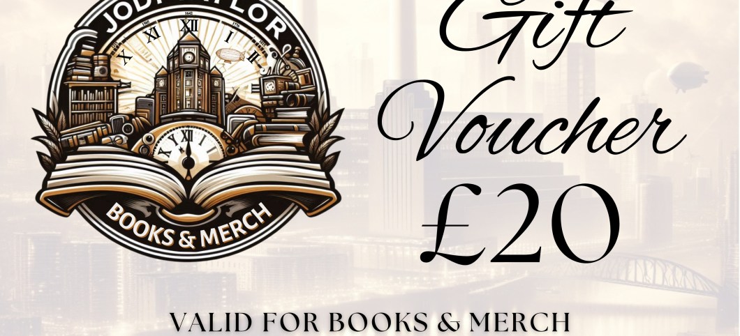 Jodi Taylor £20 digital gift voucher for signed books, mugs and clothing