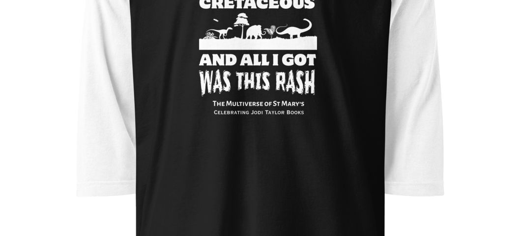 I went to the Cretaceous - Unisex 3/4 sleeve raglan shirt up to 2XL