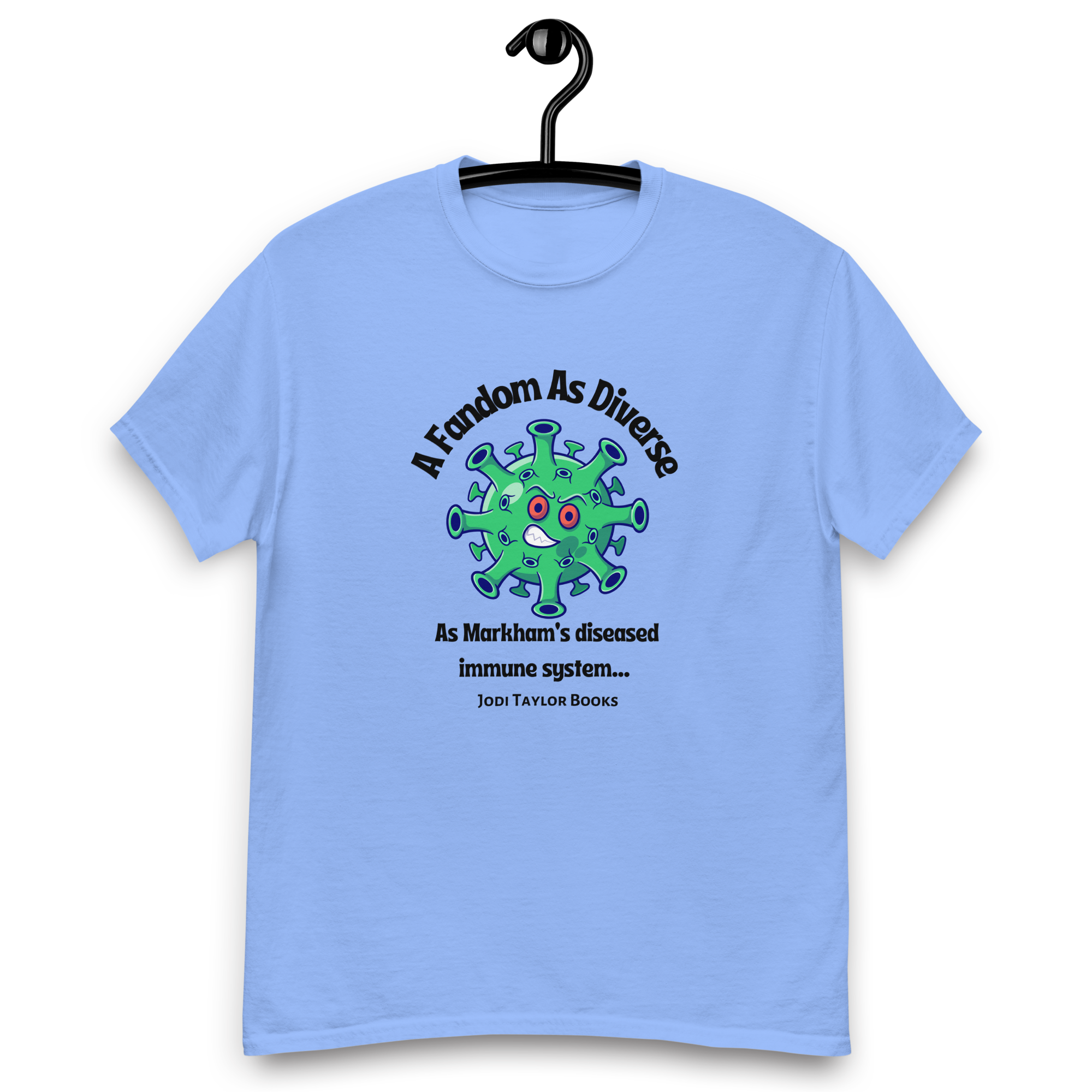 Diversity Range - Markham's Diseased Immune System - Unisex classic tee up to 5XL (Gildan) Light Colours - Image 2