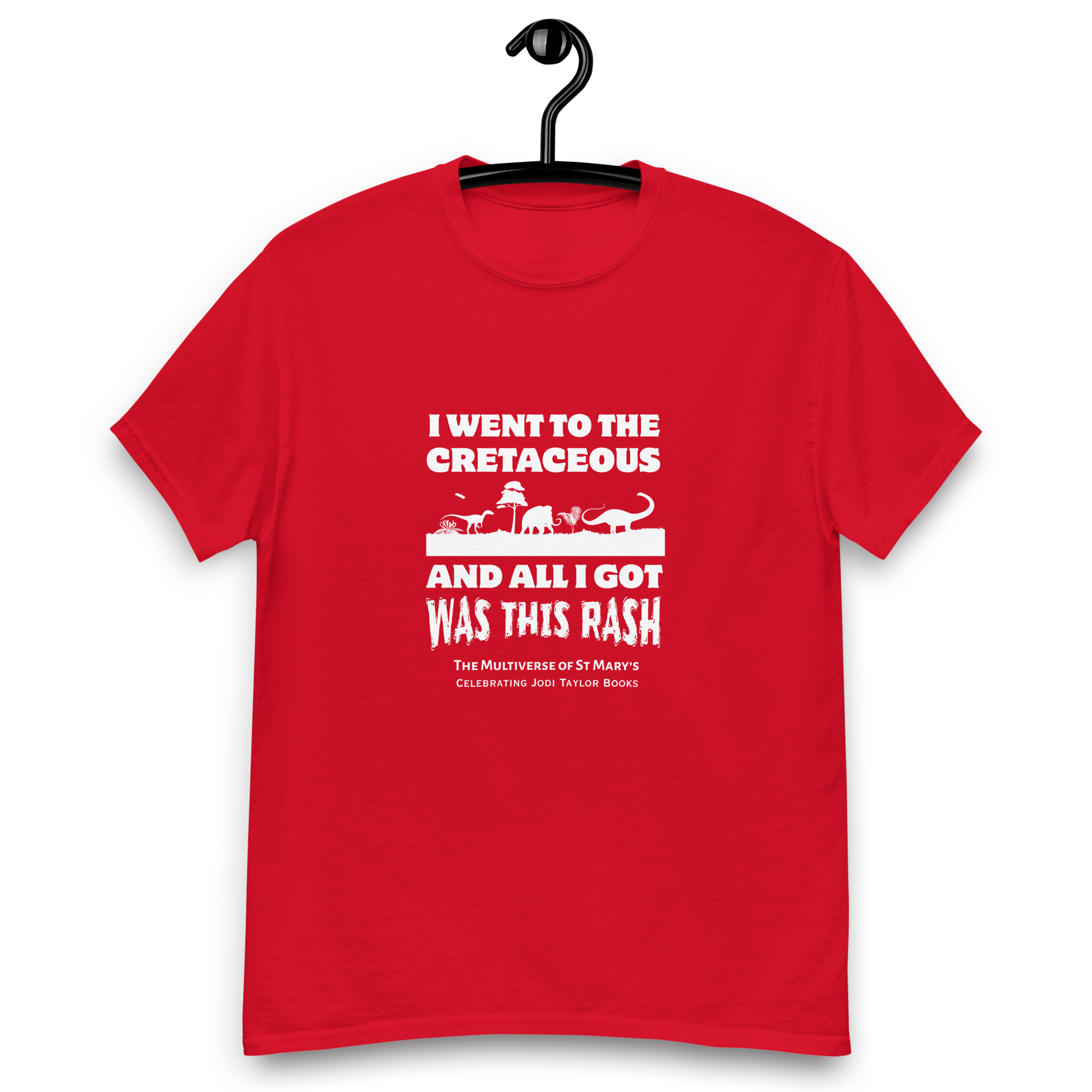 I went to the Cretaceous - Unisex classic tee up to 5XL (Gildan) in dark colours - Image 5