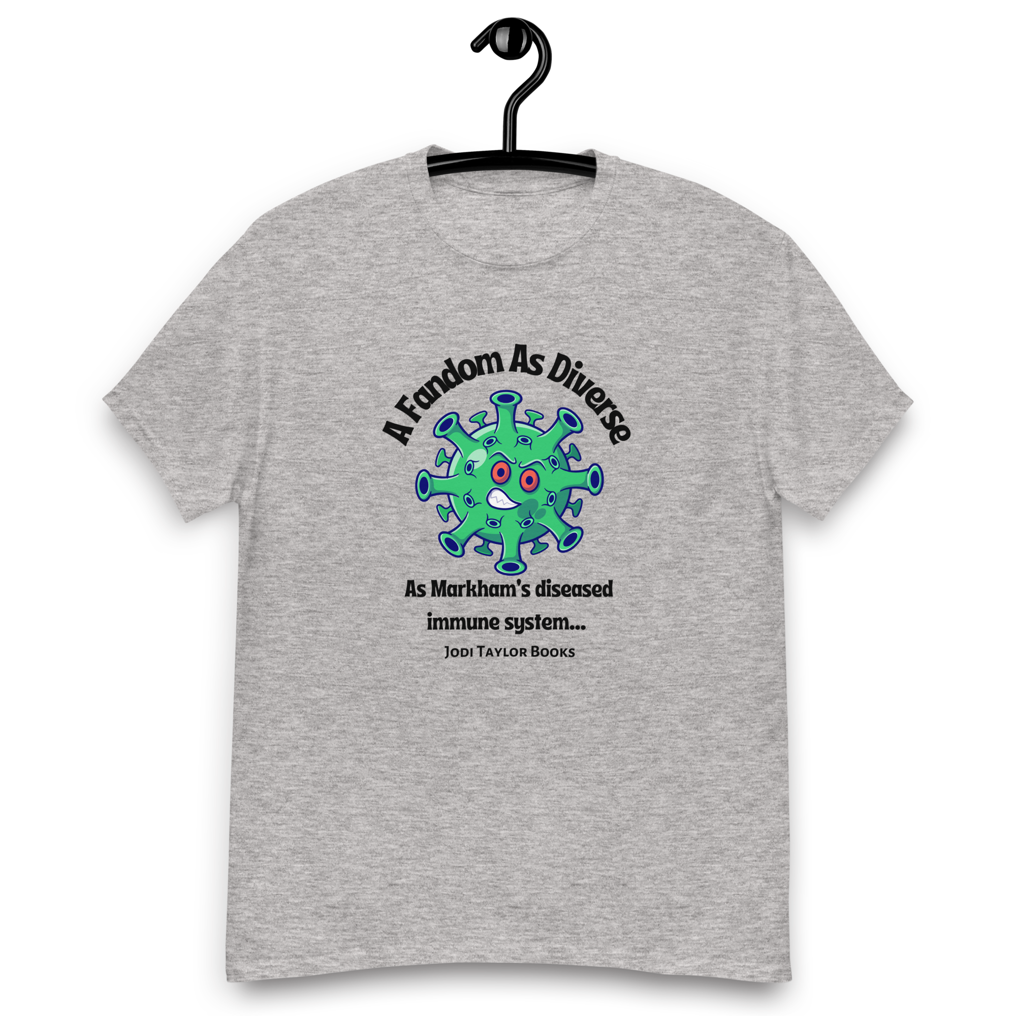 Diversity Range - Markham's Diseased Immune System - Unisex classic tee up to 5XL (Gildan) Light Colours - Image 3