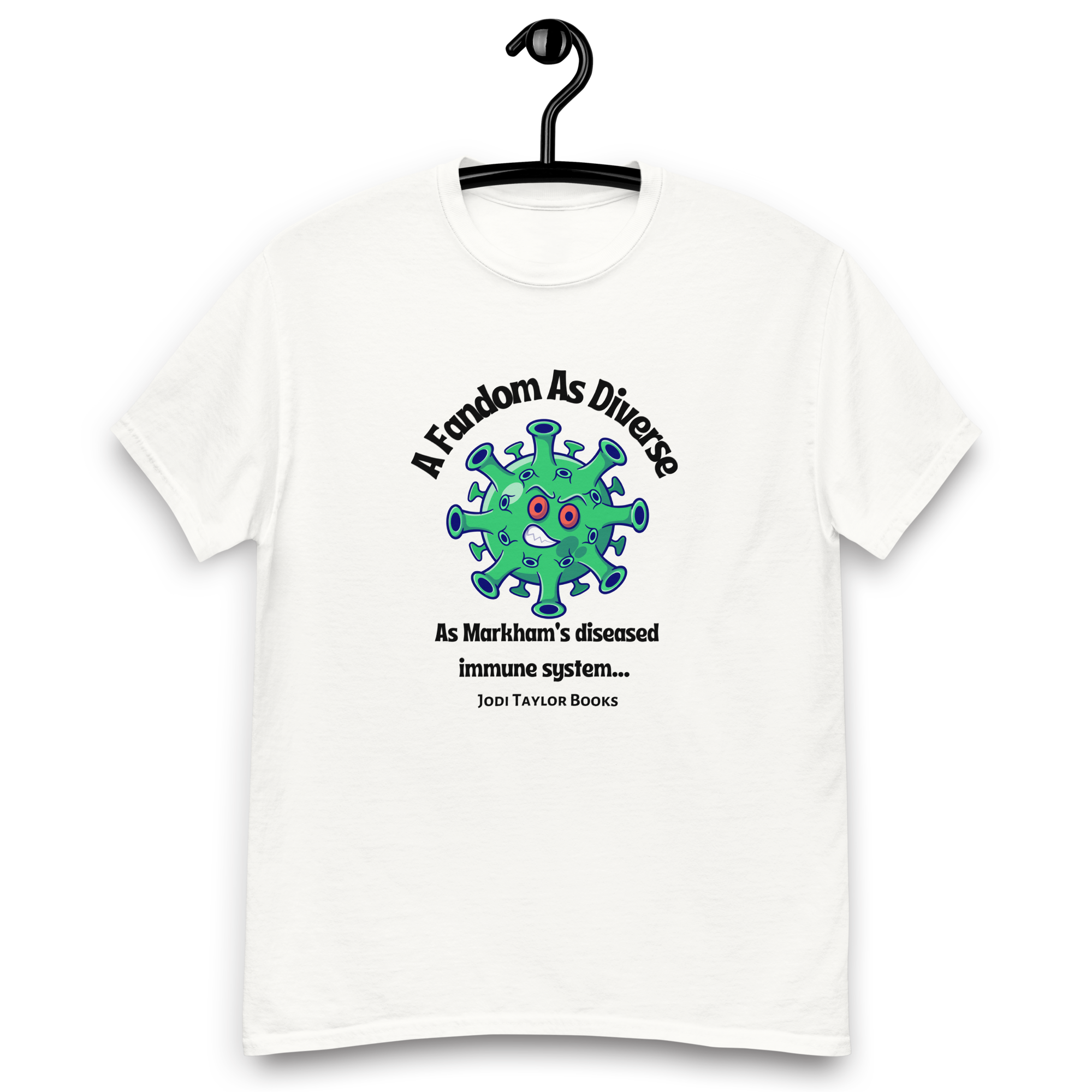 Diversity Range - Markham's Diseased Immune System - Unisex classic tee up to 5XL (Gildan) Light Colours - Image 13