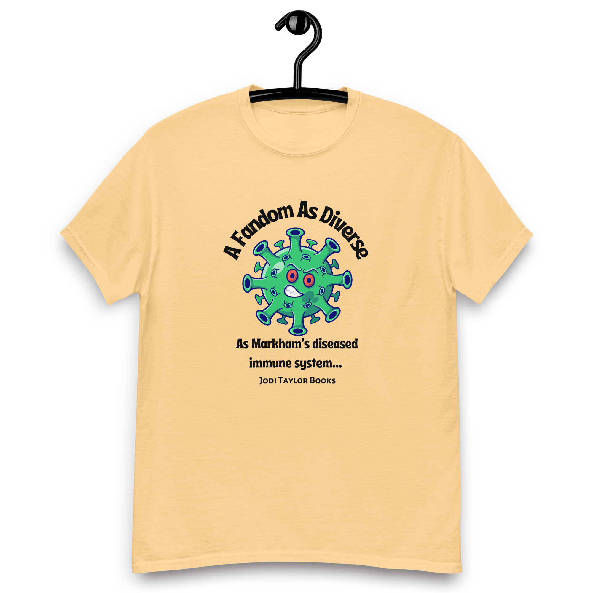 Diversity Range - Markham's Diseased Immune System - Unisex classic tee up to 5XL (Gildan) Light Colours - Image 9