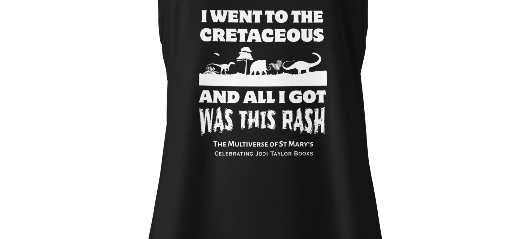 I went to the Cretaceous - Women’s fitted racerback tank top - up to 2XL