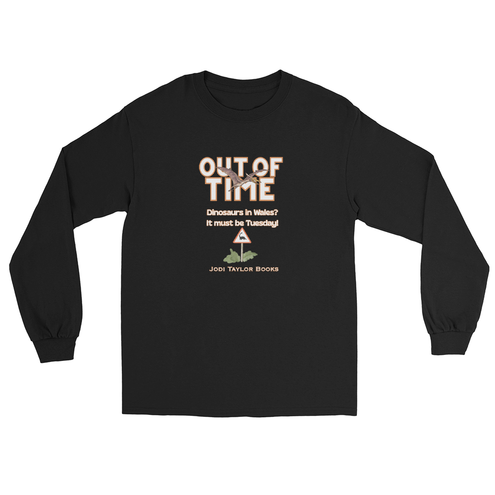 Out of Time "Dinosaurs in Wales" Long Sleeve Shirt up to 4XL - Image 2