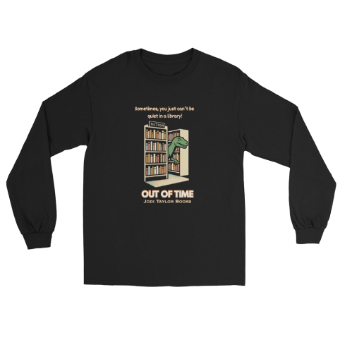 Out of Time "In A Library" - Long Sleeve Shirt up to 4XL