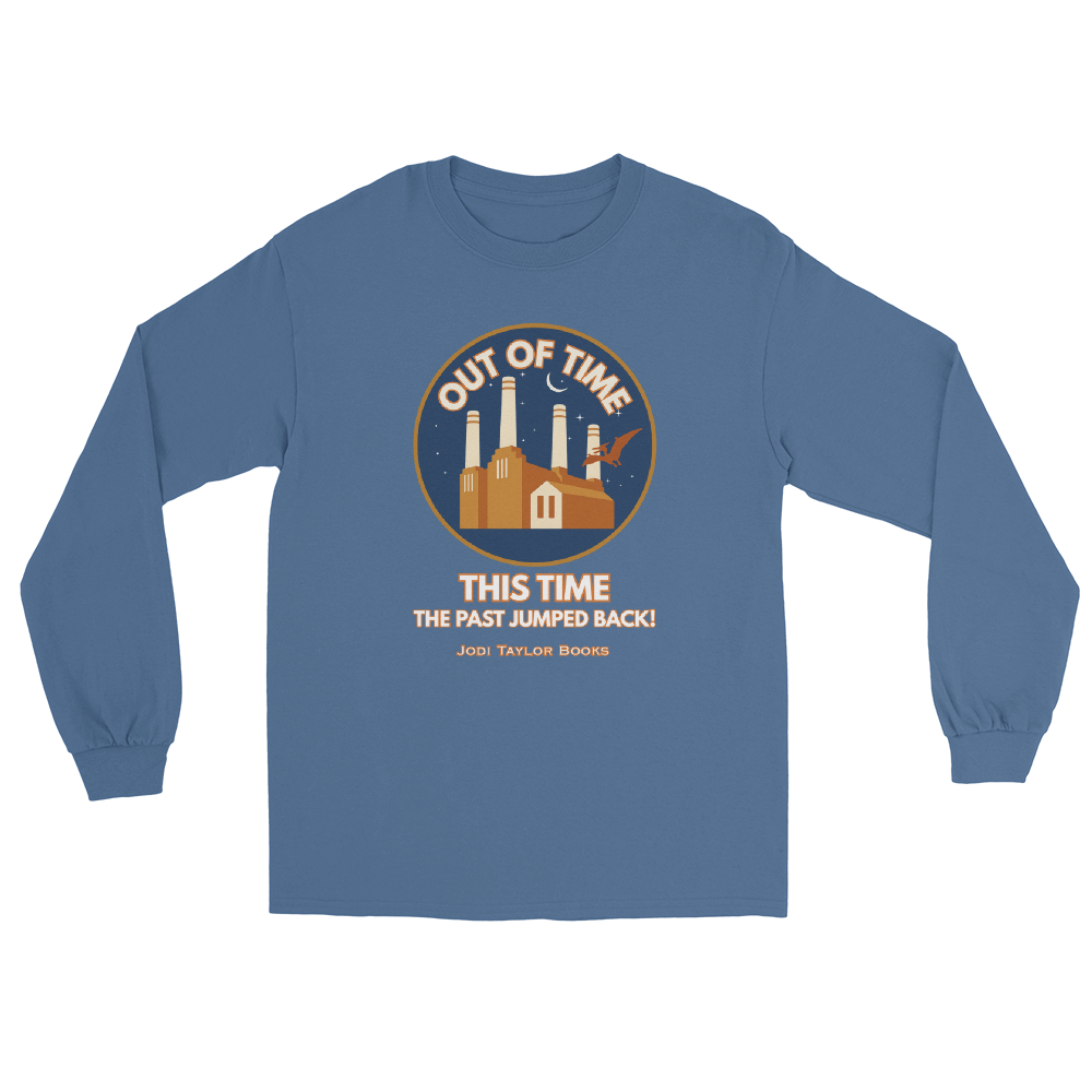 Out of Time "This Time The Past Jumped Back" Long Sleeve Shirt up to 4XL - Image 7