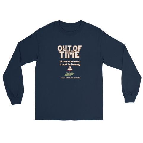 Out of Time "Dinosaurs in Wales" Long Sleeve Shirt up to 4XL