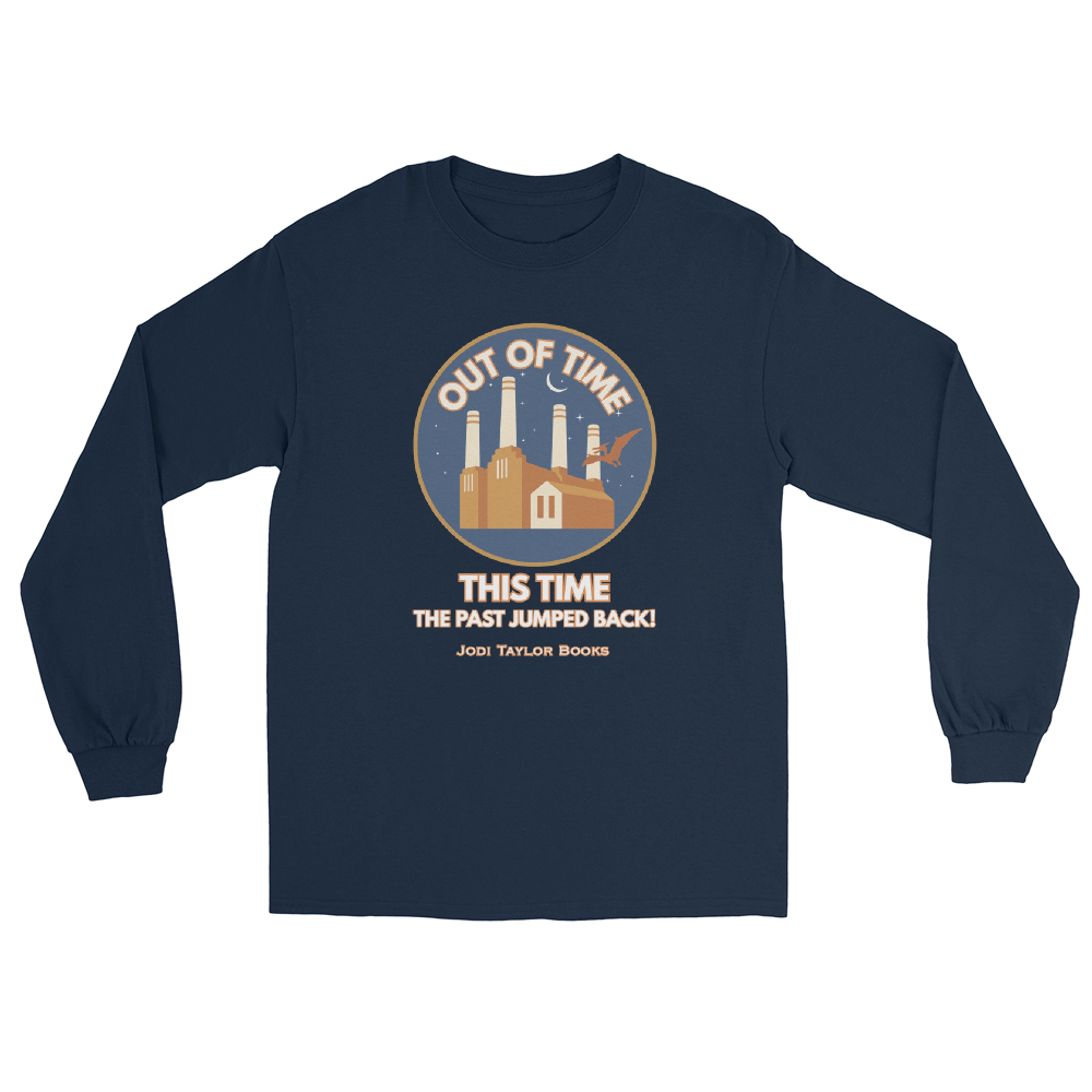 Out of Time "This Time The Past Jumped Back" Long Sleeve Shirt up to 4XL - Image 2