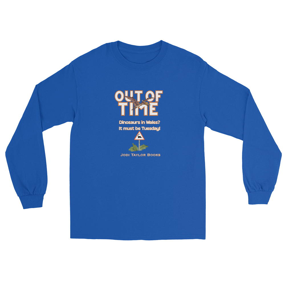Out of Time "Dinosaurs in Wales" Long Sleeve Shirt up to 4XL - Image 5