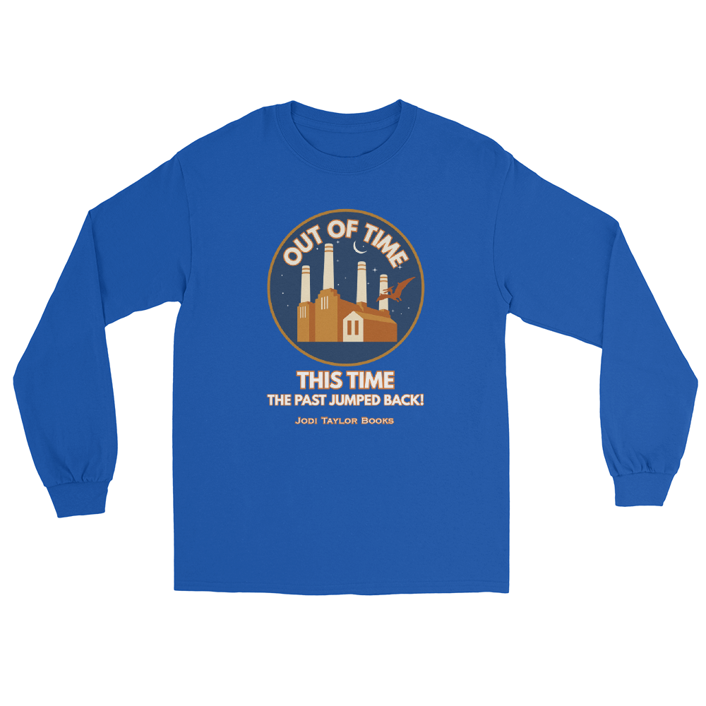 Out of Time "This Time The Past Jumped Back" Long Sleeve Shirt up to 4XL - Image 5