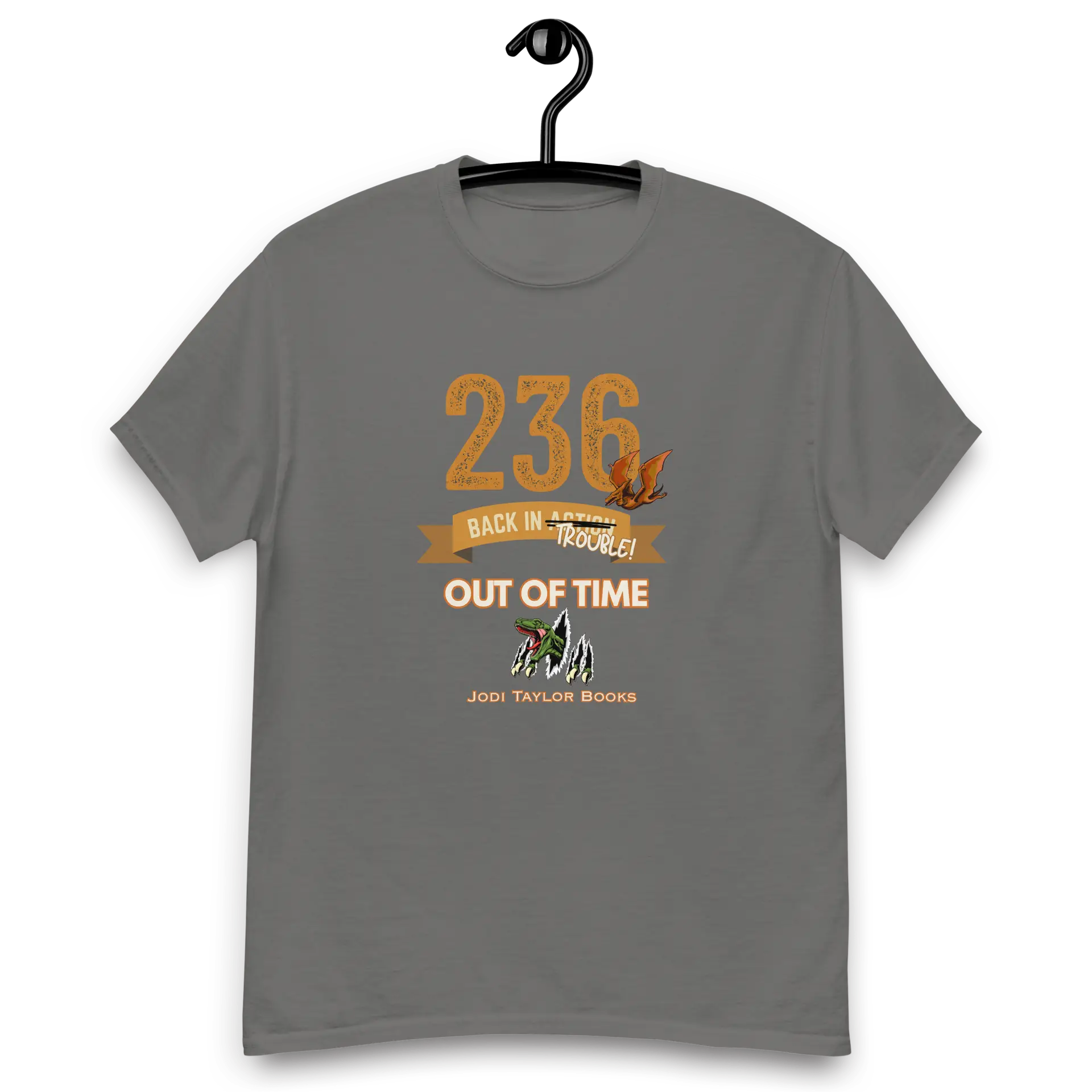 Out of Time - 236 Back in Action - Unisex classic tee up to 5XL - Image 13