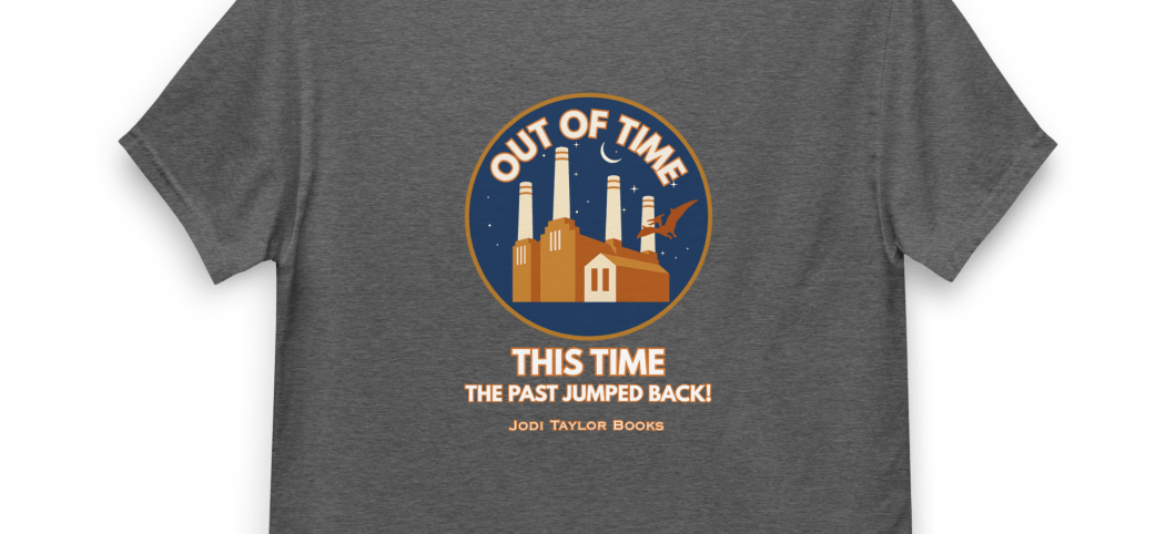 Out of Time - "This Time the Past Jumps Back" - Unisex classic tee up to 5XL