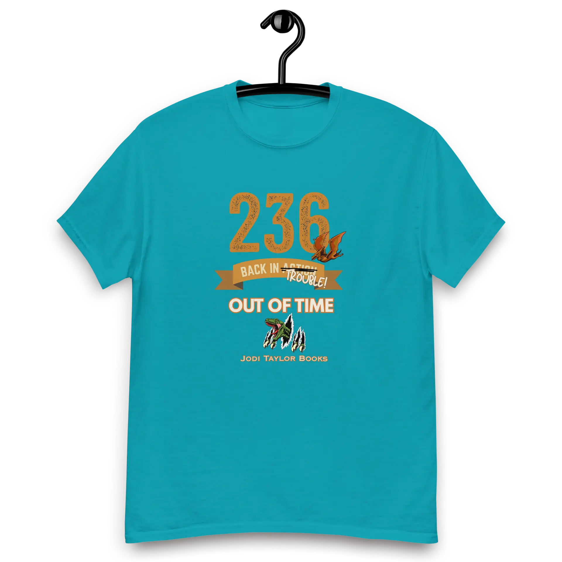 Out of Time - 236 Back in Action - Unisex classic tee up to 5XL - Image 14