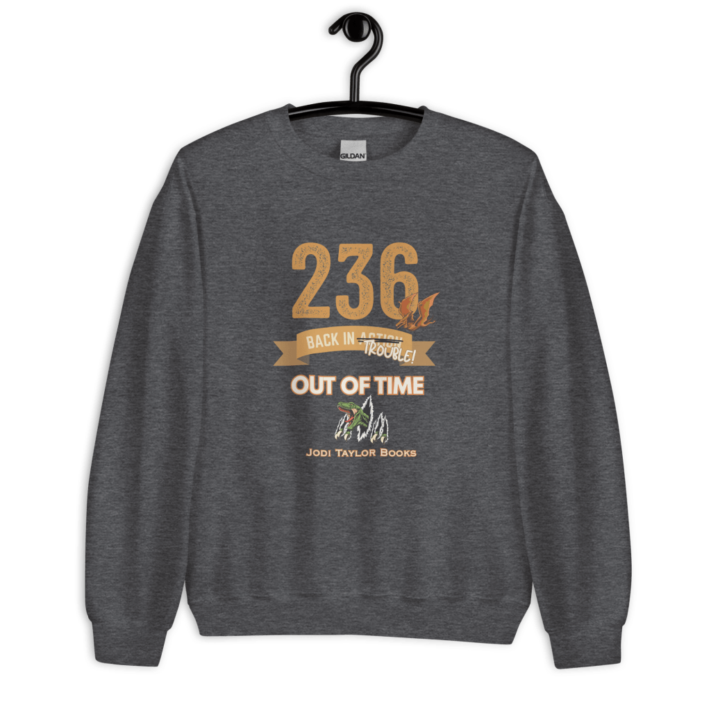 Out of Time - "236 - Back in Action" Unisex Sweatshirt up to 5XL