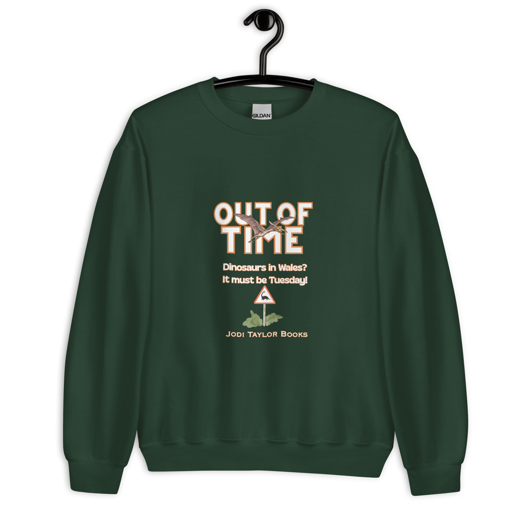 Out of Time "Dinosaurs in Wales" - Unisex Sweatshirt up to 5XL