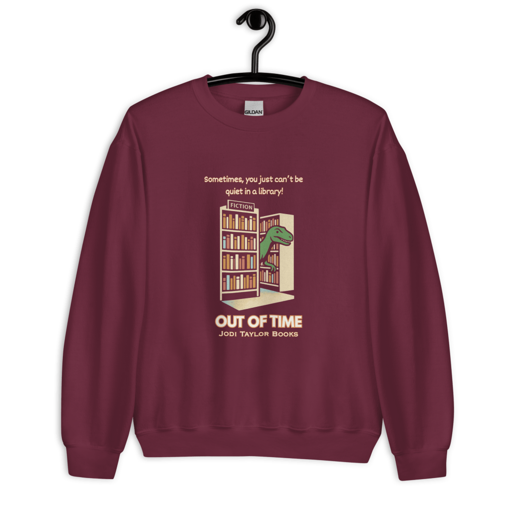 Out of Time - "In a Library" - Unisex Sweatshirt up to 5XL