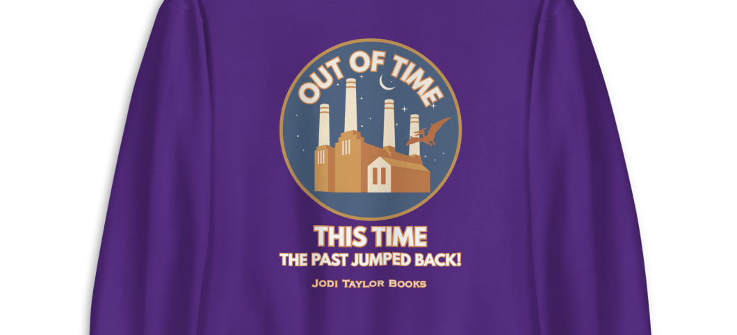 Out of Time - "This Time the Past Jumped Back" - Unisex Sweatshirt up to 5XL