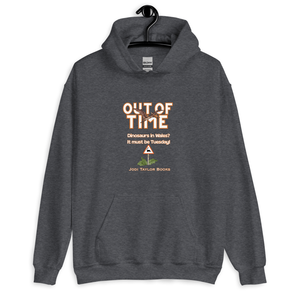 Out of Time - "Dinosaurs in Wales" Unisex Hoodie up to 5XL