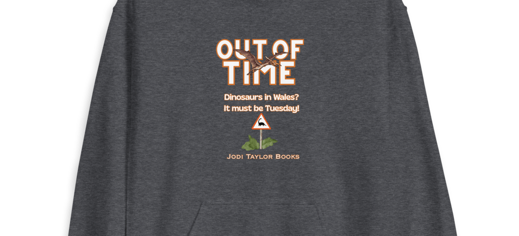 Out of Time - "Dinosaurs in Wales" Unisex Hoodie up to 5XL