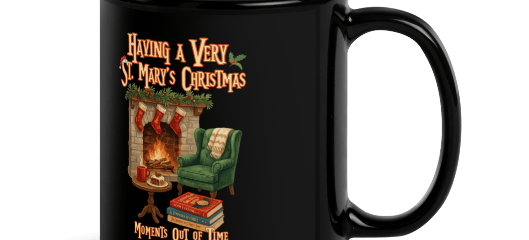 Christmas Magic - Black Glossy Mug - in 2 Sizes