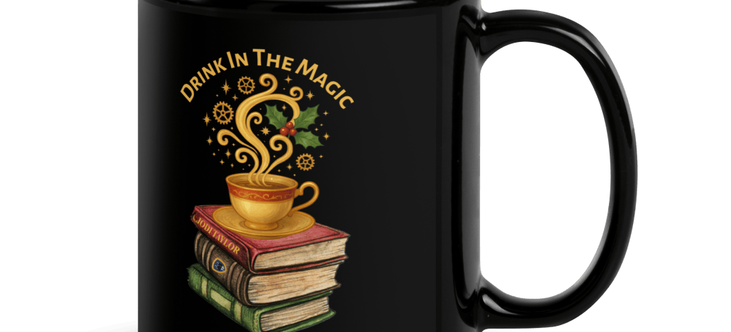 Merry Christmas! - Black Glossy Mug in 2 sizes