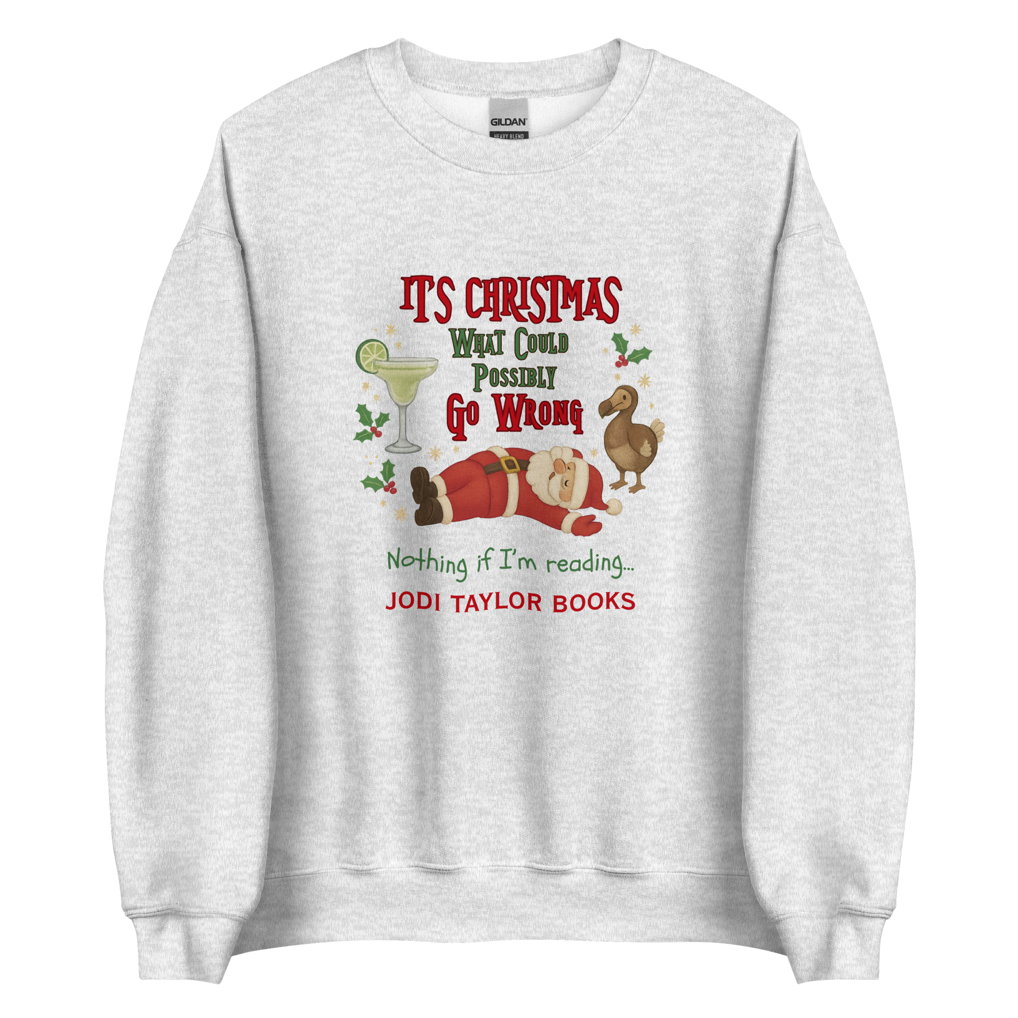 It's Christmas - What could possibly go wrong?!! Unisex Sweatshirt up to 5XL - Image 11