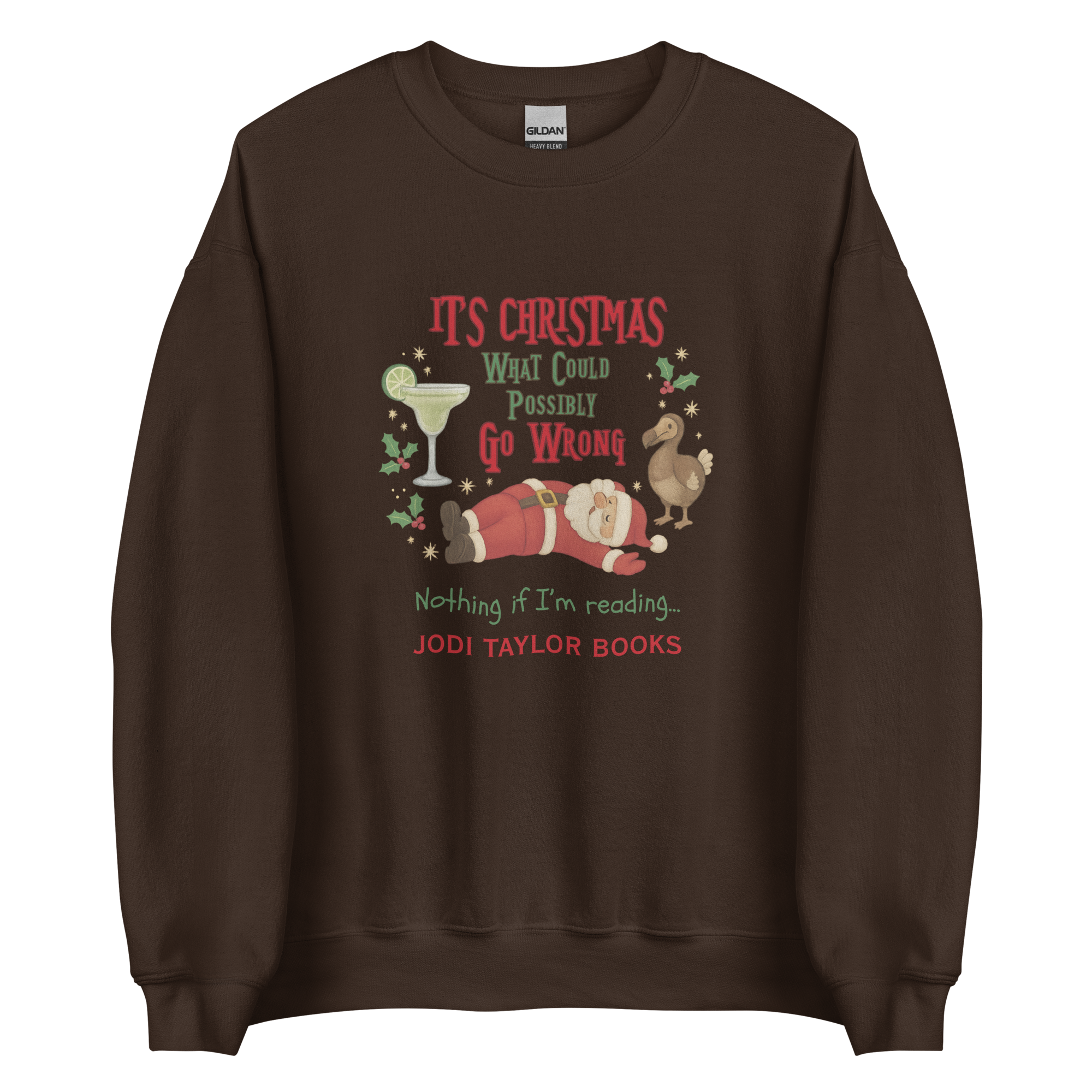 It's Christmas - What could possibly go wrong?!! Unisex Sweatshirt up to 5XL - Image 4