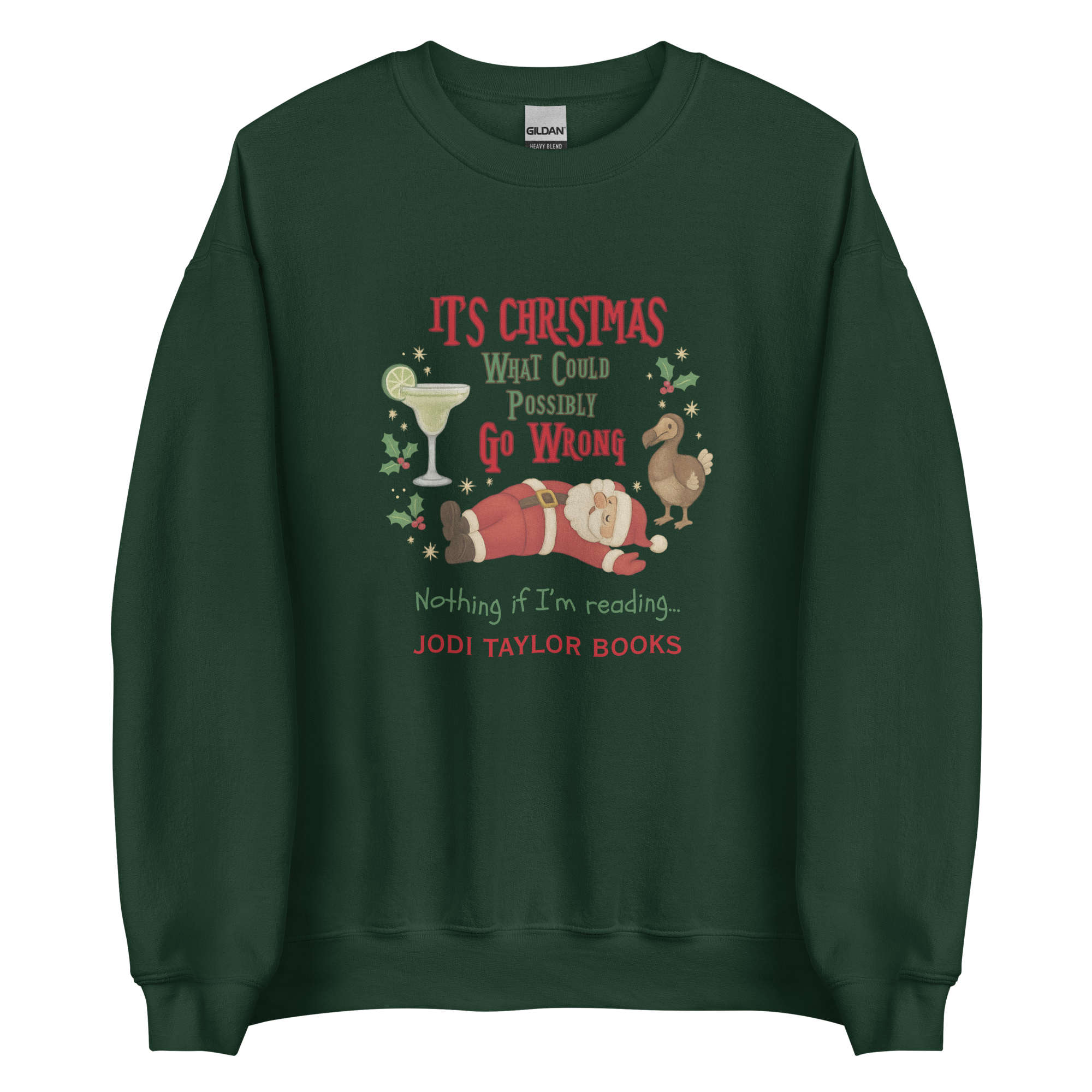 It's Christmas - What could possibly go wrong?!! Unisex Sweatshirt up to 5XL - Image 7