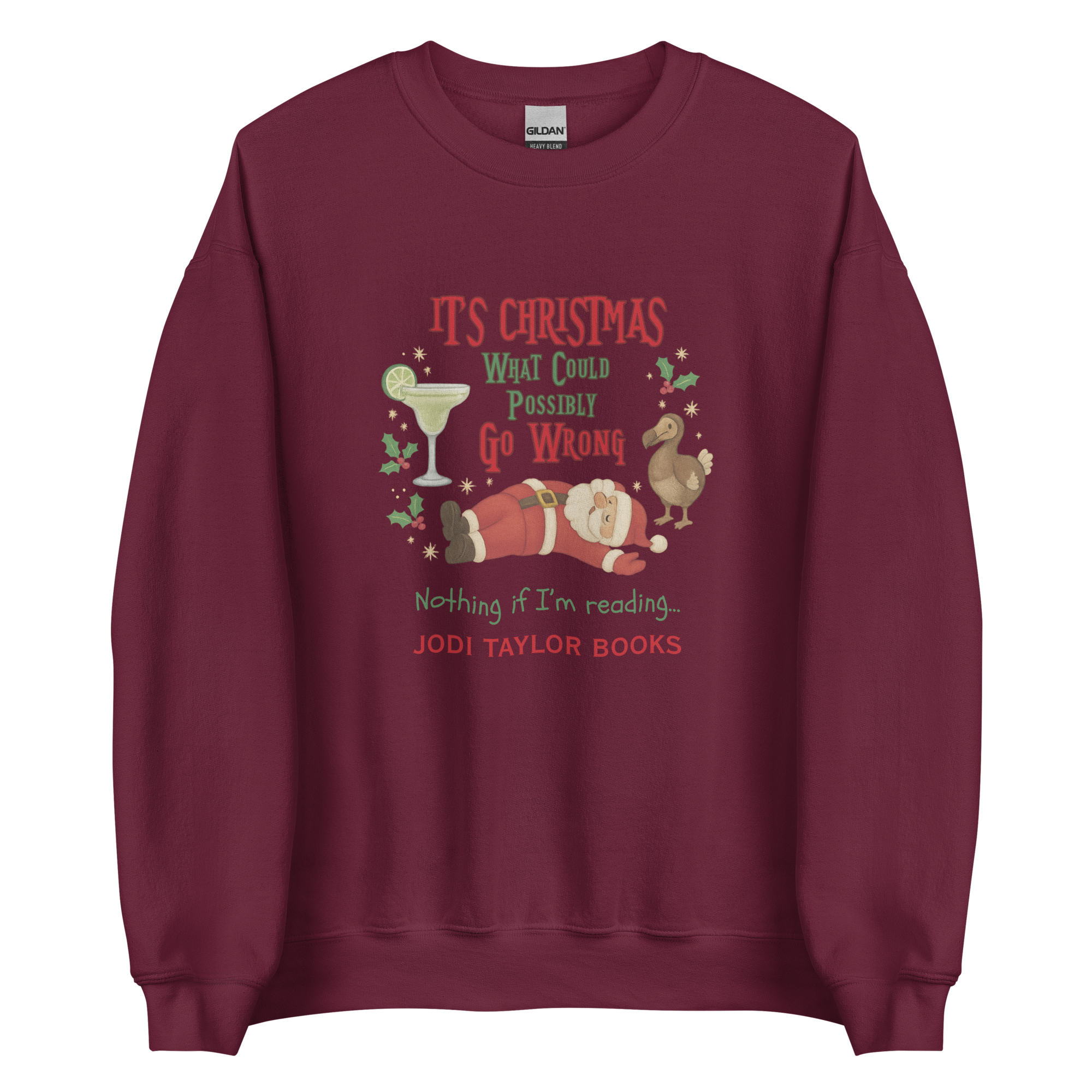 It's Christmas - What could possibly go wrong?!! Unisex Sweatshirt up to 5XL - Image 6
