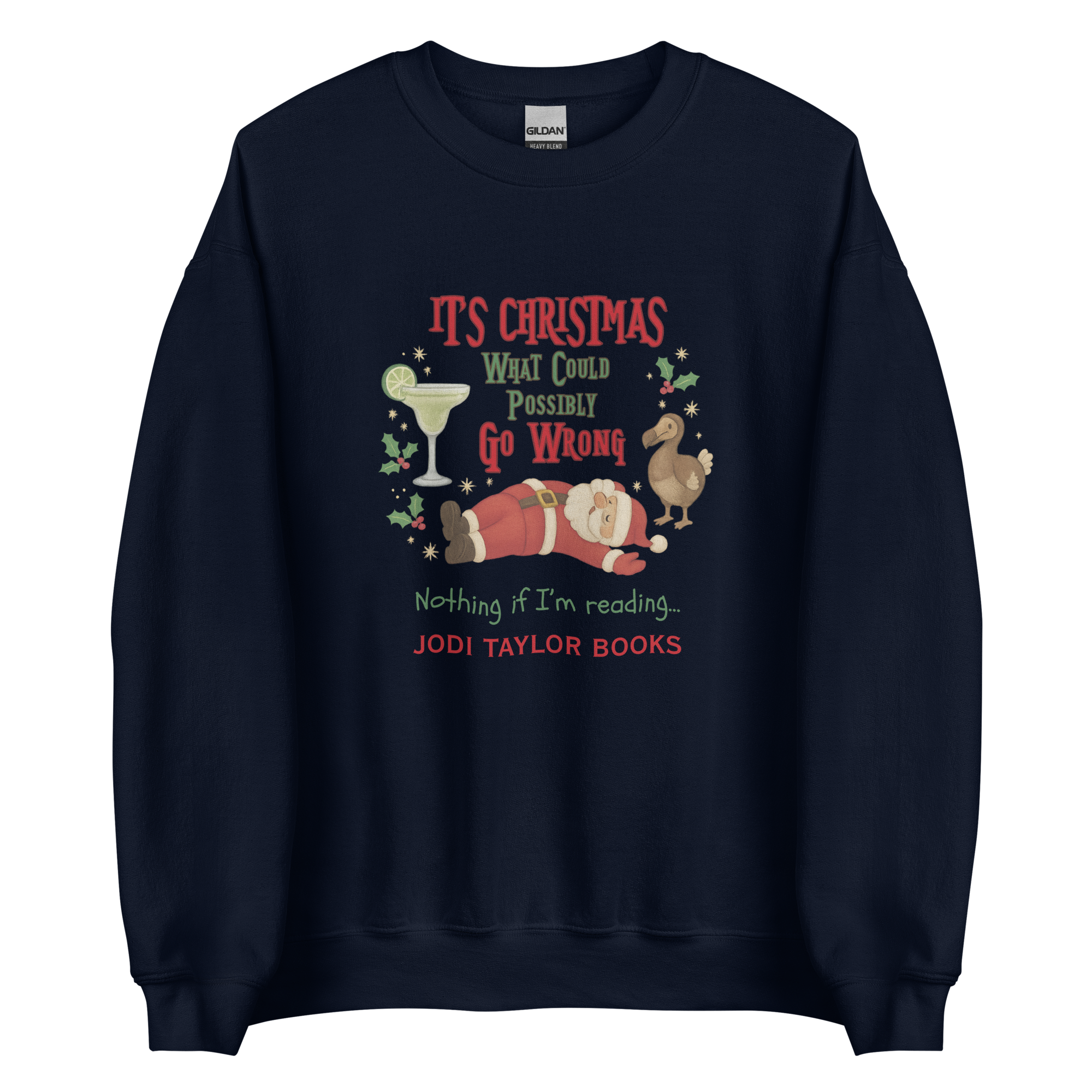 It's Christmas - What could possibly go wrong?!! Unisex Sweatshirt up to 5XL - Image 3