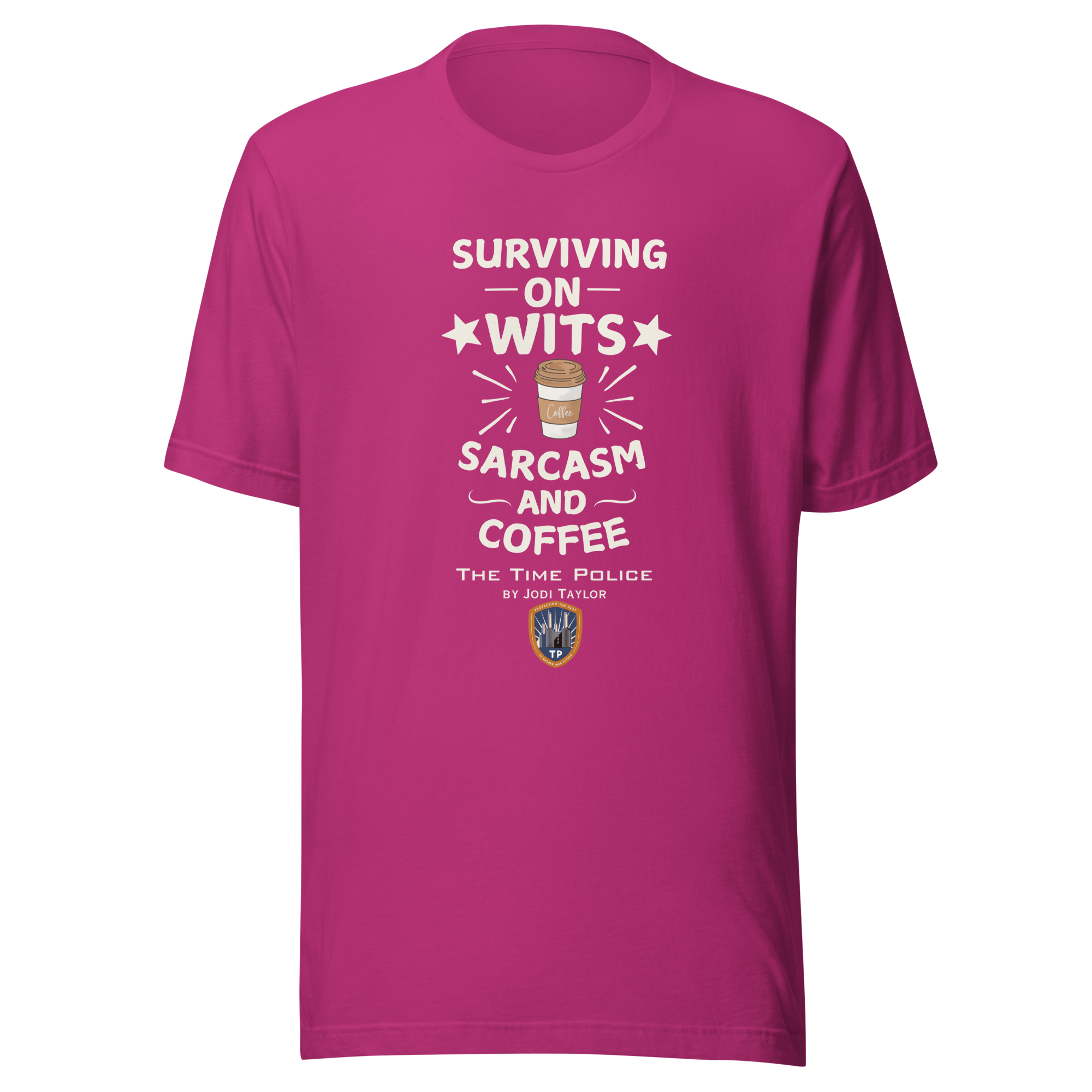 Surviving on Wits - Unisex t-shirt (Dark Colours) - Image 14