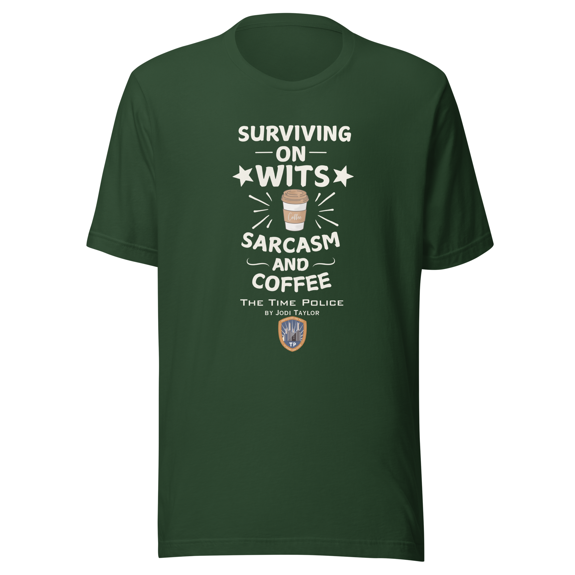 Surviving on Wits - Unisex t-shirt (Dark Colours) - Image 11