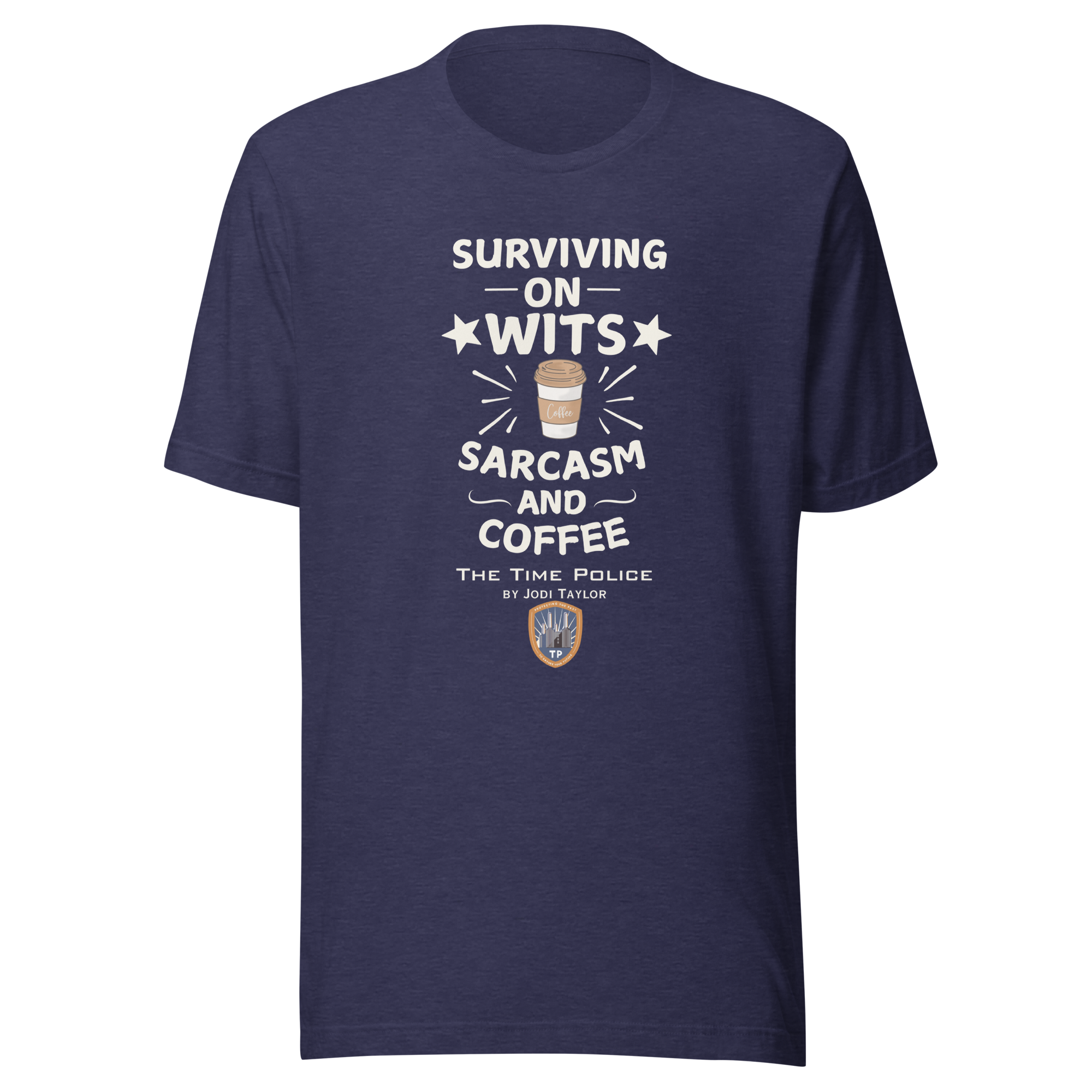 Surviving on Wits - Unisex t-shirt (Dark Colours) - Image 8