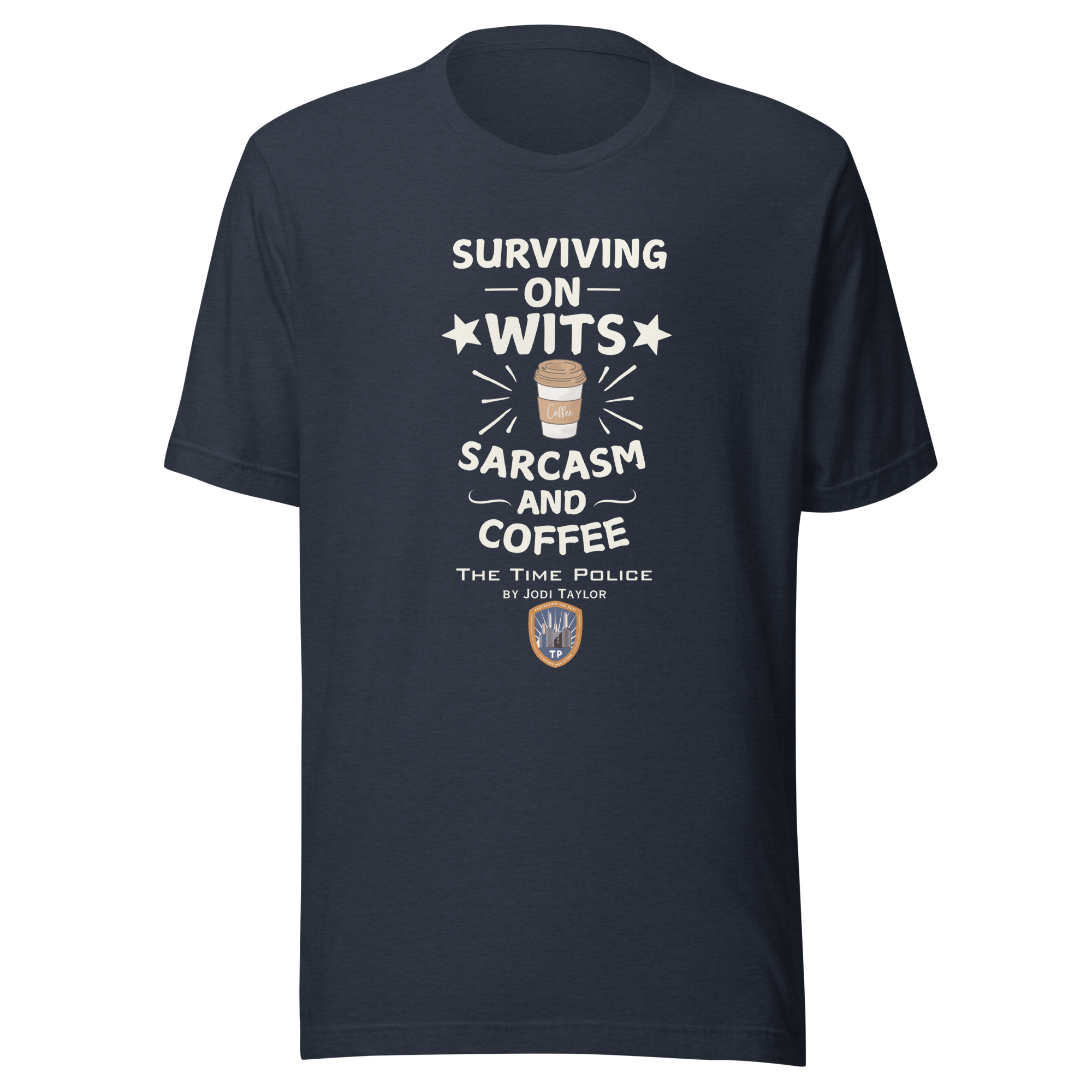 Surviving on Wits - Unisex t-shirt (Dark Colours) - Image 10