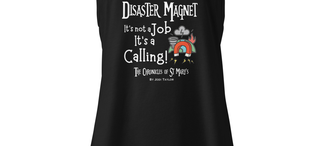 Disaster Magnet - Women’s fitted racerback tank top