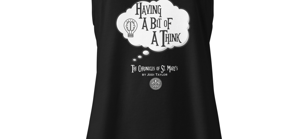 Having a Bit of a Think - Women’s fitted racerback tank top