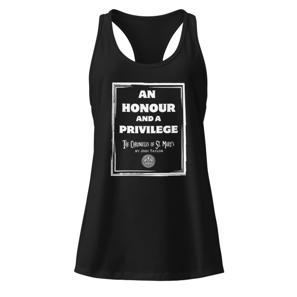 An Honour and a Privilege - Women’s fitted racerback tank top