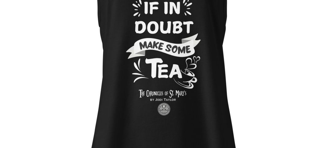 If in Doubt Make some Tea - Women’s fitted racerback tank top