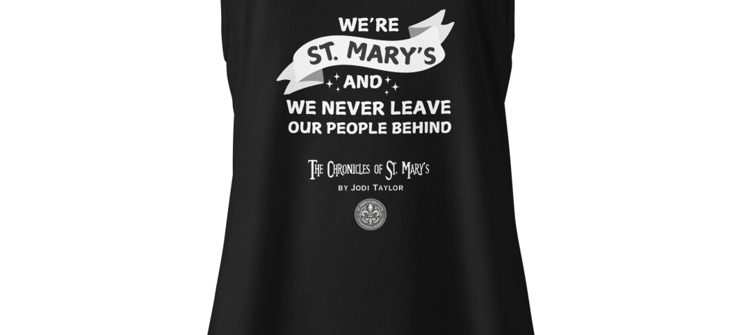 We're St Mary's! - Women’s fitted racerback tank top